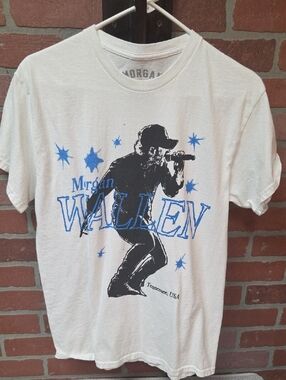 Off White Morgan Wallen  Ready To Upcycle Shirt Sz S